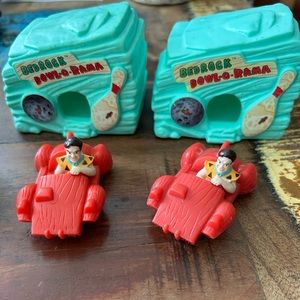 Flintstones plastic toys